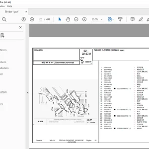 Laverda M304 LS Agricultural Tractor Parts Manual - PDF DOWNLOAD