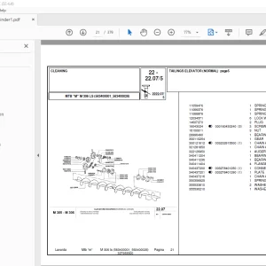 Laverda M306 LS Agricultural Tractor Parts Manual - PDF DOWNLOAD
