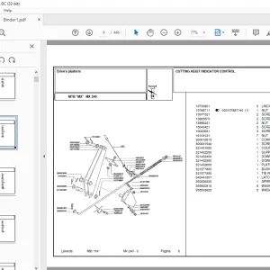 Laverda MX240 Agricultural Tractor Parts Manual PDF