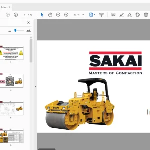 Sakai Asphalt Roller 774 Diagnostic Information PDF