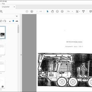Bruunett Mini 578 F BETRIEBSANWEISUNG – PDF DOWNLOAD