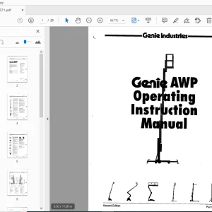 Genie AWP Operation Manual 27871 - PDF DOWNLOAD