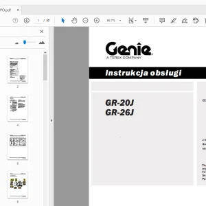 Genie GR-20J GR-26J Instrukcja obsługi T110457PO - PDF DOWNLOAD