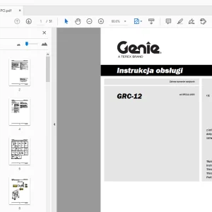Genie GRC-12 Instrukcja obsługi 133574PO - PDF DOWNLOAD