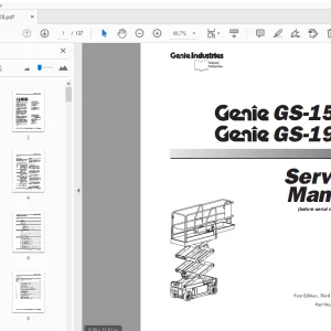 Genie GS-1530 GS-1930 Service Manual 39528 - PDF DOWNLOAD