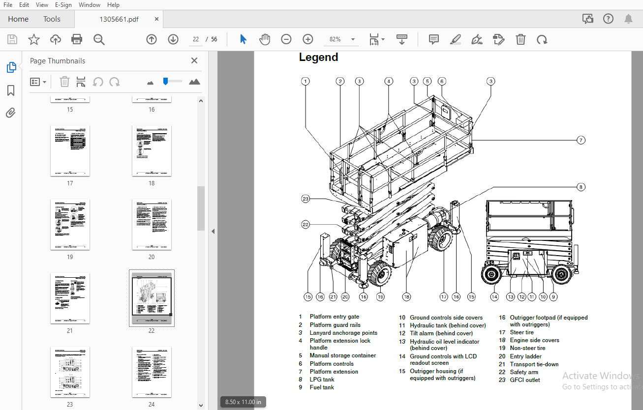 Genie Gs 2669rt Gs 3369rt Gs 4069rt Operators Manual 1305661 Pdf Download Heydownloads 0560