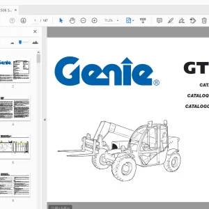 Genie GTH-2506 Spare Parts Manual 57.0405.8000 - PDF DOWNLOAD
