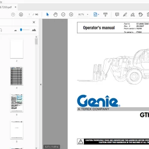Genie GTH-3512 Operator's Manual 57.0008.7200 - PDF DOWNLOAD