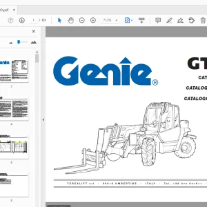 Genie GTH-3713 Spare Parts Manual 57.0404.7000 - PDF DOWNLOAD