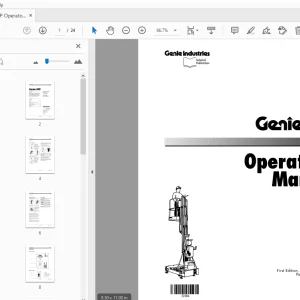 Genie IWP Operator's Manual 31064 - PDF DOWNLOAD