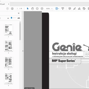 Genie IWP Super Series Instrukcja obsługi 82909PO - PDF DOWNLOAD