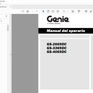 Genie Lift QS-12W QS-15W QS-15W Manual del operario  PDF