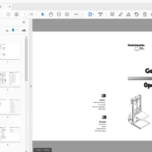 Genie Load Lifter Operator/Parts & Service Manual 35523 - PDF DOWNLOAD