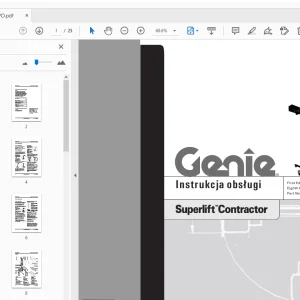 Genie Superlift Contractor Instrukcja obsługi 33547PO - PDF DOWNLOAD