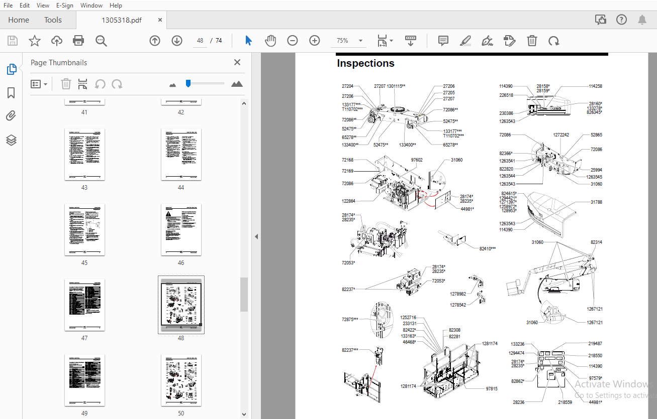 Genie Z-80/60 Operator's Manual 1305318 - PDF DOWNLOAD - HeyDownloads ...