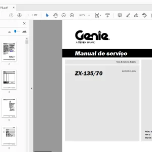 Genie ZX-135/70 Manual de serviço 218700PB - PDF DOWNLOAD
