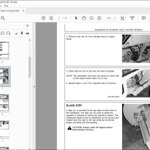 John Deere 670B 672B 770B 772B Grader MANUAL DEL OPERADOR PDF