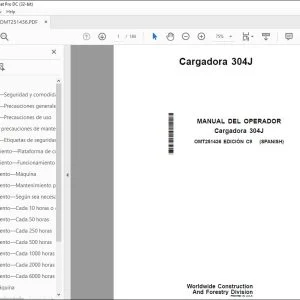 John Deere Cargadora 304J MANUAL DEL OPERADOR OMT251436 - PDF DOWNLOAD