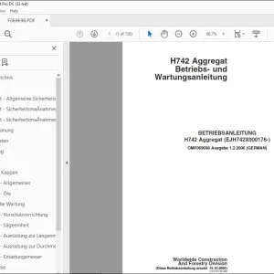 John Deere H742 Aggregat BETRIEBSANLEITUNG OMF069698 - PDF DOWNLOAD