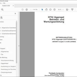John Deere H752 Aggregat BETRIEBSANLEITUNG OMF069670 - PDF DOWNLOAD
