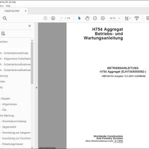 John Deere H754 Aggregat BETRIEBSANLEITUNG OMF069704 - PDF DOWNLOAD