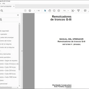 John Deere Remolcadores de troncos G-III MANUAL DEL OPERADOR PDF