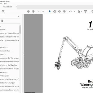 John Deere Timberjack 1070 Harvester Betriebs & Wartungsanleitung PDF
