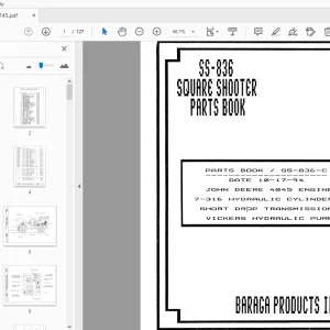 Square Shooter SS-836 Parts Manual 235745 - PDF DOWNLOAD