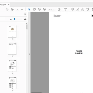 AUSA C350 H X4 FORKLIFTS PARTS MANUAL - PDF DOWNLOAD