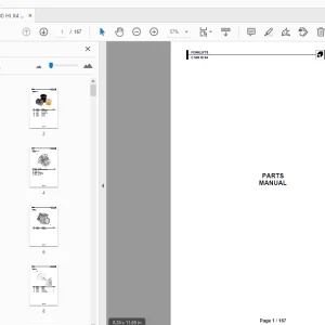 AUSA C500 HI X4 FORKLIFT PARTS MANUAL - PDF DOWNLOAD