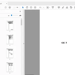AUSA CE 7 FORKLIFT PARTS MANUAL - PDF DOWNLOAD
