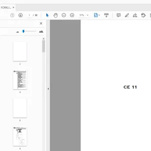 AUSA CE11 FORKLIFT PARTS MANUAL - PDF DOWNLOAD