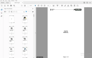 Ausa C500 H Forklift Parts Manual - PDF DOWNLOAD