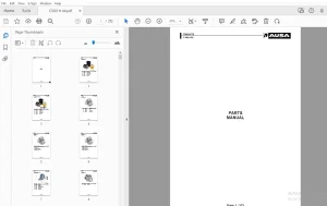 Ausa C500H X4 Forklift Parts Manual - PDF DOWNLOAD