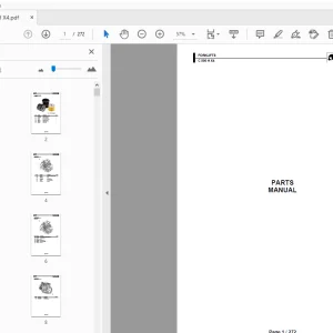 Ausa C500H X4 Forklift Parts Manual - PDF DOWNLOAD