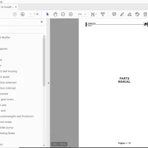 Ausa CE 16 Forklift Parts Manual - PDF DOWNLOAD