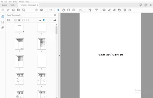 Ausa CSH 30/CTH 30 Forklift Parts Manual - PDF DOWNLOAD