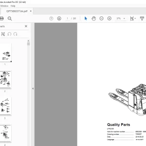 BT LPE200 Parts Manual - PDF DOWNLOAD