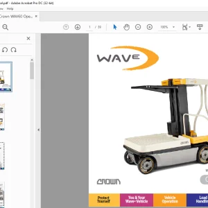 Crown WAV60 Operator Manual - PDF DOWNLOAD