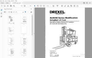 DREXEL SL66/88 Series Modification Installation Instruction Manual - PDF