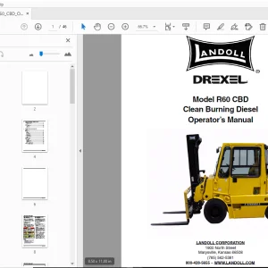 Drexel R60 CBD Clean Burning Diesel Operator’s Manual - PDF