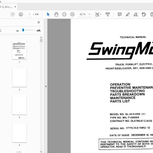 Drexel SL-44 3 ESS (EE) Service & Parts Manual 17775-10-5 THRU-12 - PDF