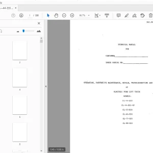 Drexel SL-44-ESS SL-44-ESS-HP Operation & Maintenance Manual - PDF