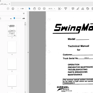 Drexel SL33 ESS HP Service & Parts Manual 15018-8 - PDF
