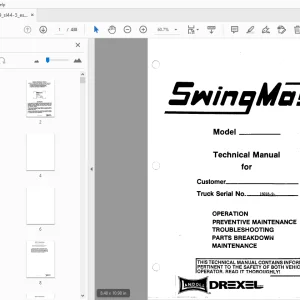 Drexel SL44/3 ESS Service & Parts Manual 15018 - PDF DOWNLOAD