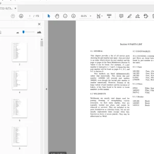 Drexel SLT22/30 Swingmast lift Truck Parts Manual_1404704 - PDF