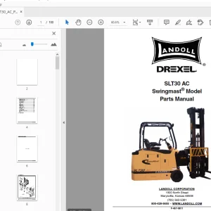 Drexel SLT30 AC Swingmast Parts Manual_F-457-0811 - PDF