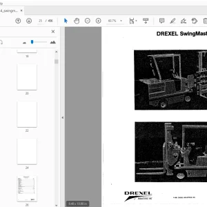 Drexel Swingmast Service & Parts Manual 15018-14 - PDF DOWNLOAD