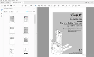 EP ES10-10WA/ES12-12WA/ES14-14WA/ES16-16WA/ES20-WA Operation Manual - PDF