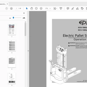 EP ES10-10WA/ES12-12WA/ES14-14WA/ES16-16WA/ES20-WA Operation Manual - PDF